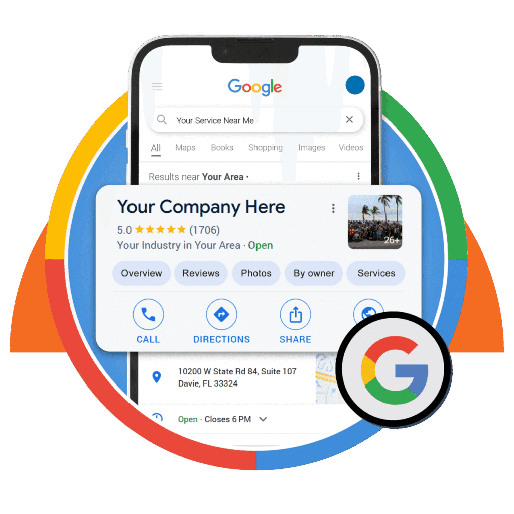 Google Business Profile optimisation illustration